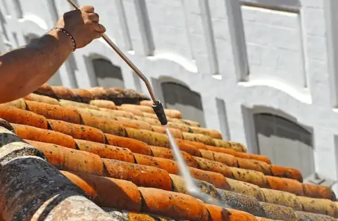 Nettoyage de toitures - Bertrichamps